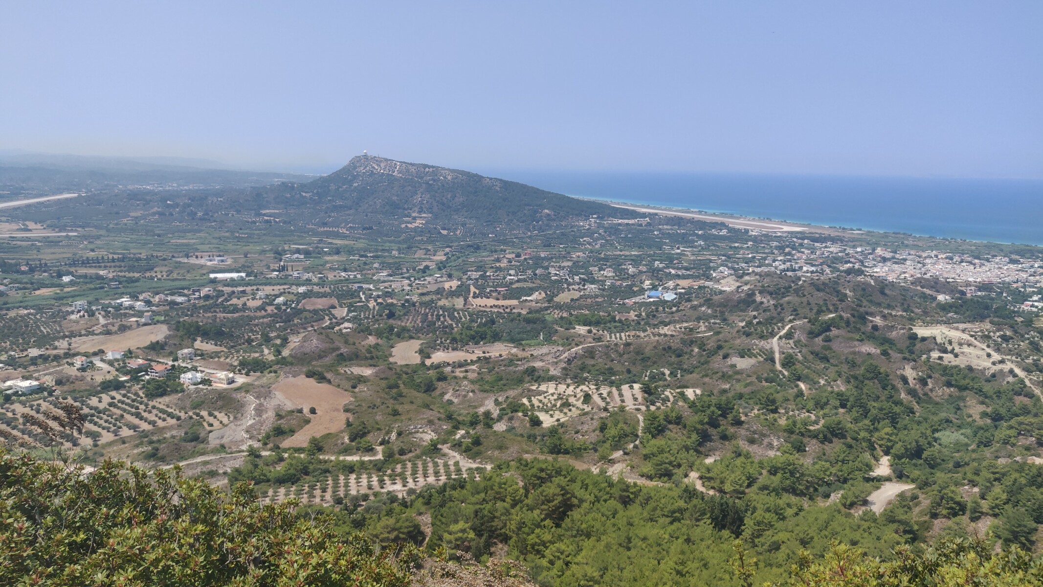 The View over Rhodes, Greece